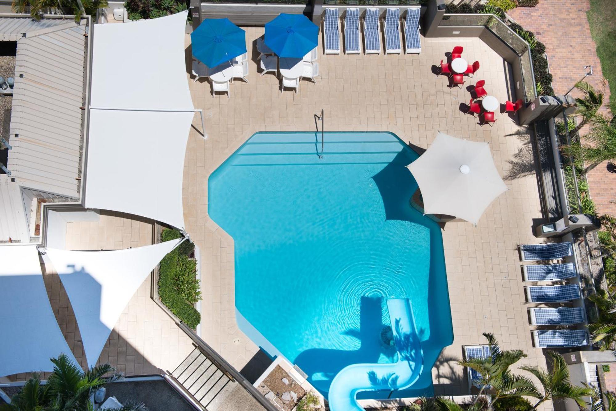 Tiki Hotel Apartments Surfers Paradise Guldkusten Exteriör bild